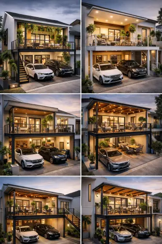 Mezannine Teras Rumah Keren di Astana Anyar